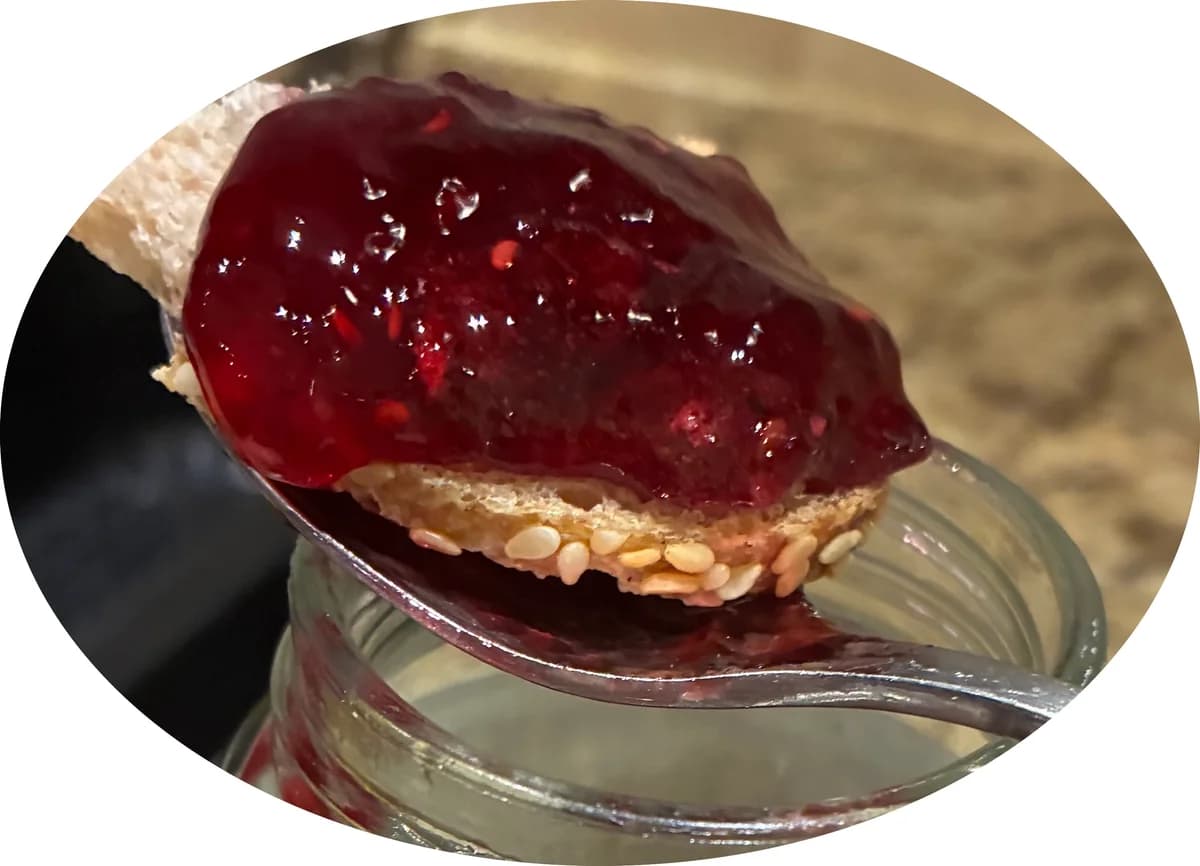 Confiture de fruits rouges