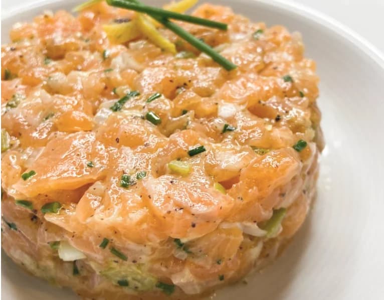 Tartare de saumon