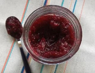 Confiture de canneberges