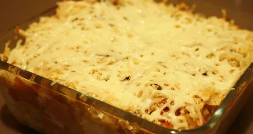 Gratin de crozets aux légumes